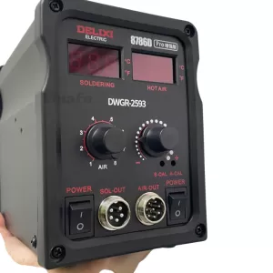 Trạm Hàn Delixi 8786D Pro (Combo)